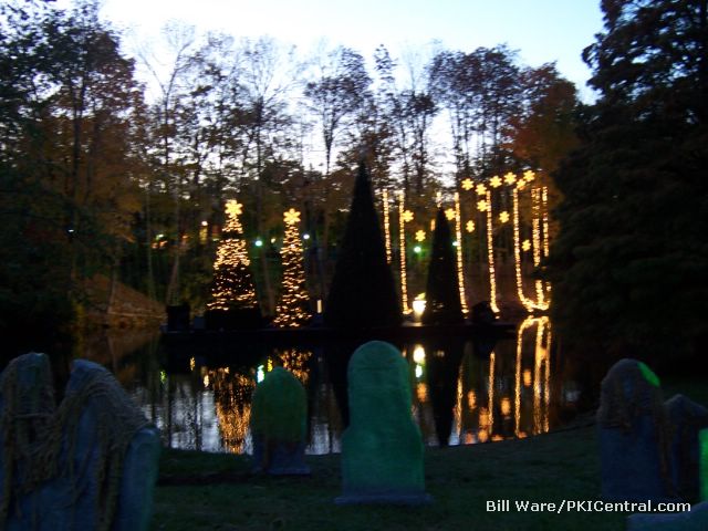 Setting Up Holiday Illuminations In Rivertown