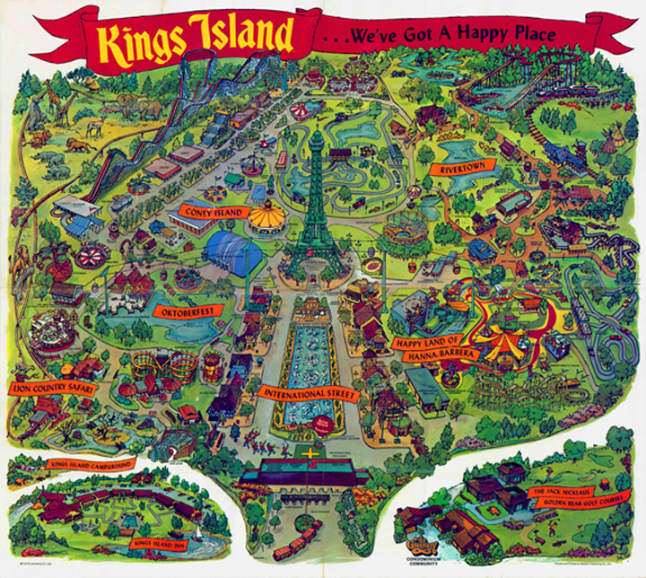 1976 Park Map