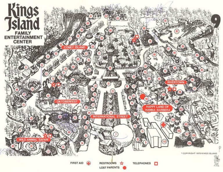 1978 Park Map